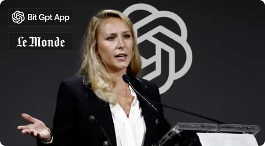 Bit Gpt App Marion Maréchal France conférence